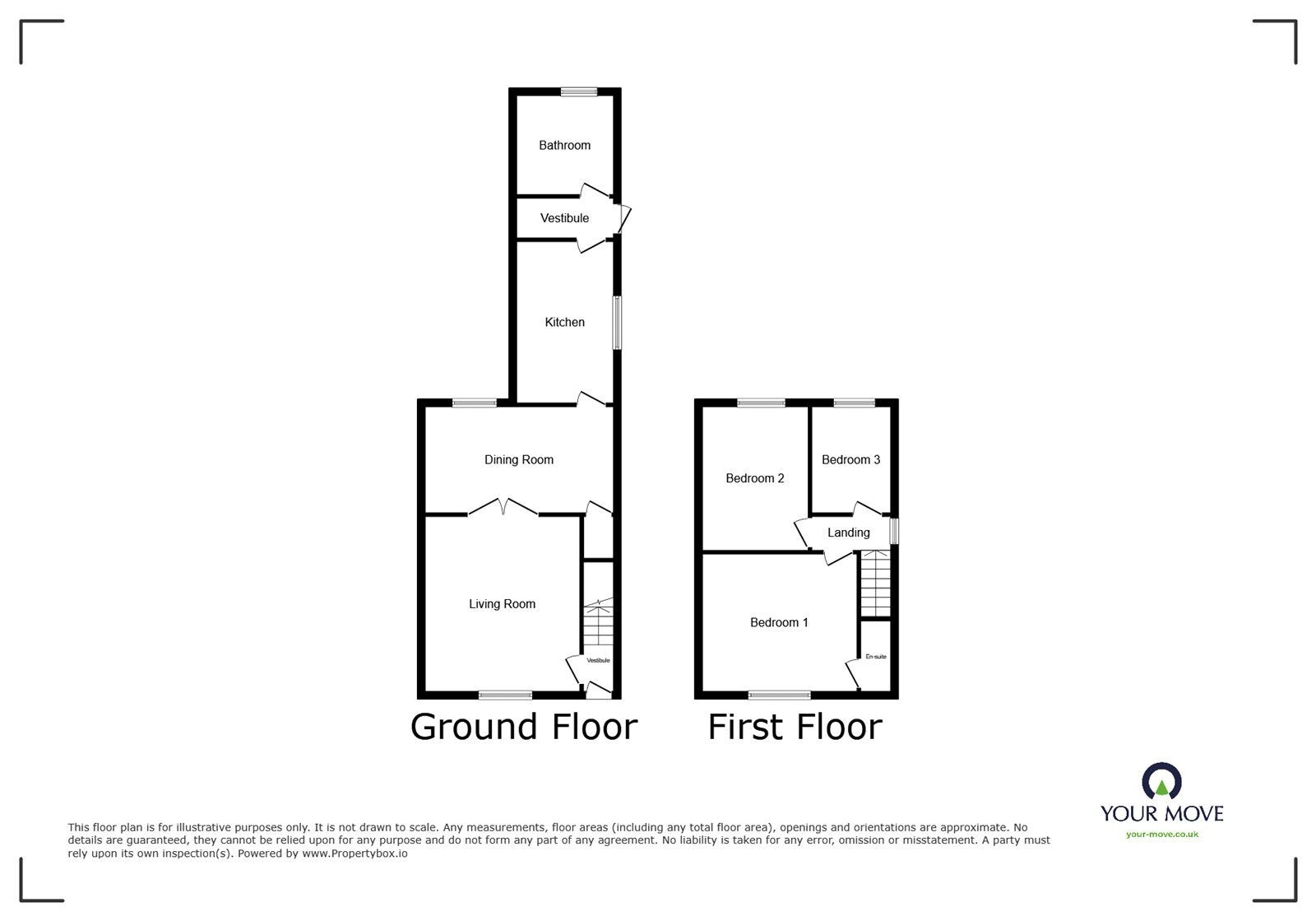 Floorplan of 3 bedroom Semi Detached House to rent, City Road, Tividale, West Midlands, B69