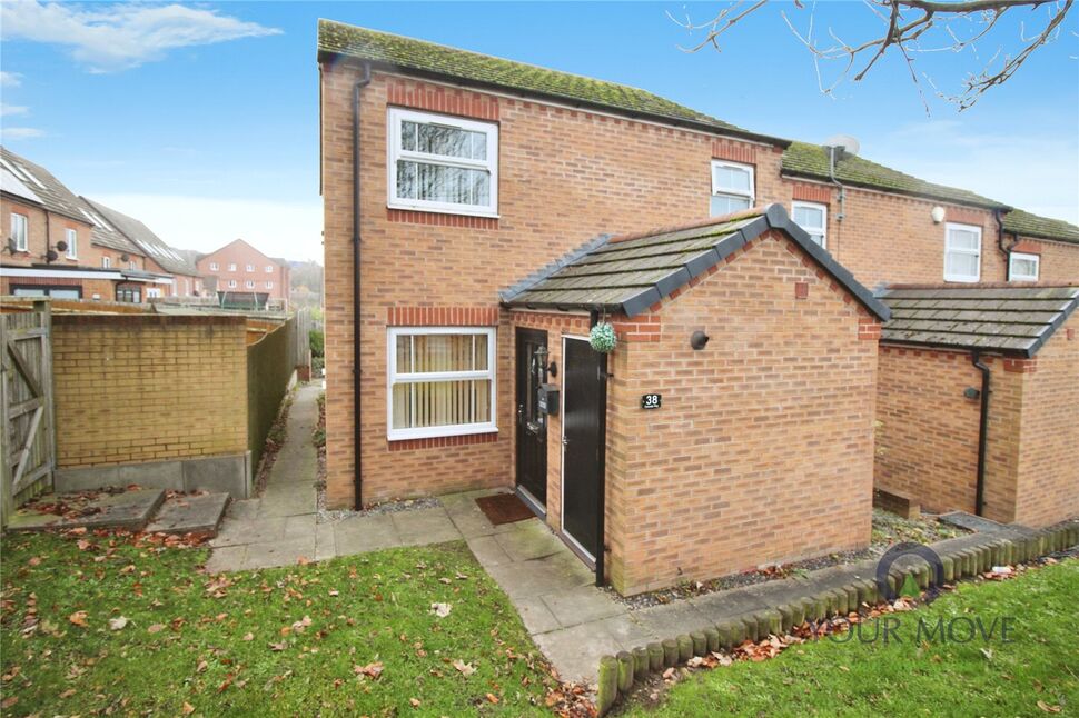 Main image of 1 bedroom End Terrace House for sale, Cascade Way, Dudley, West Midlands, DY2