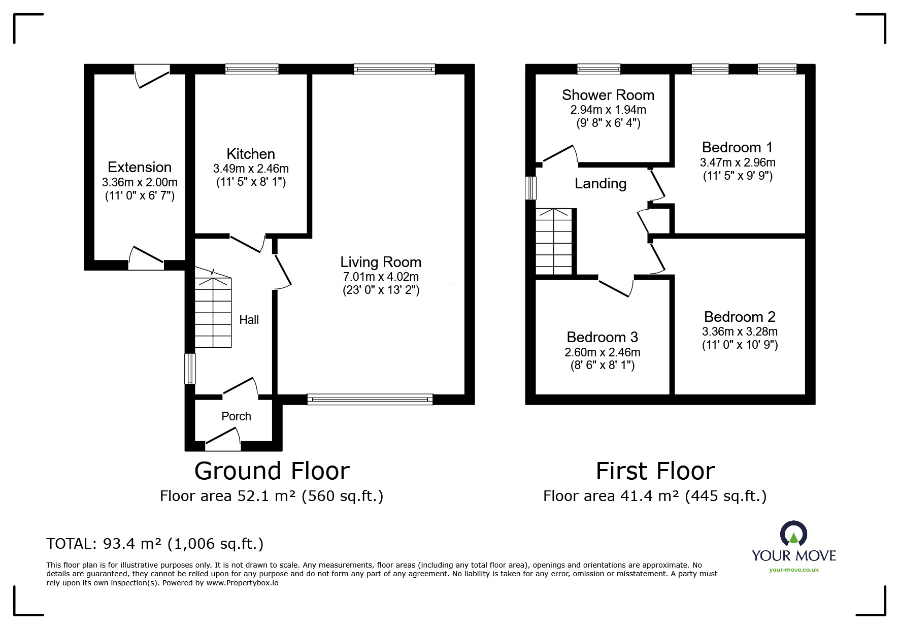 Floorplan of 3 bedroom Semi Detached House for sale, Sedgley Hall Avenue, Sedgley, West Midlands, DY3