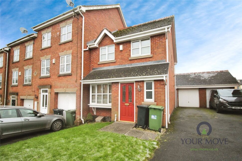 Main image of 3 bedroom End Terrace House for sale, Malthouse Drive, Dudley, West Midlands, DY1