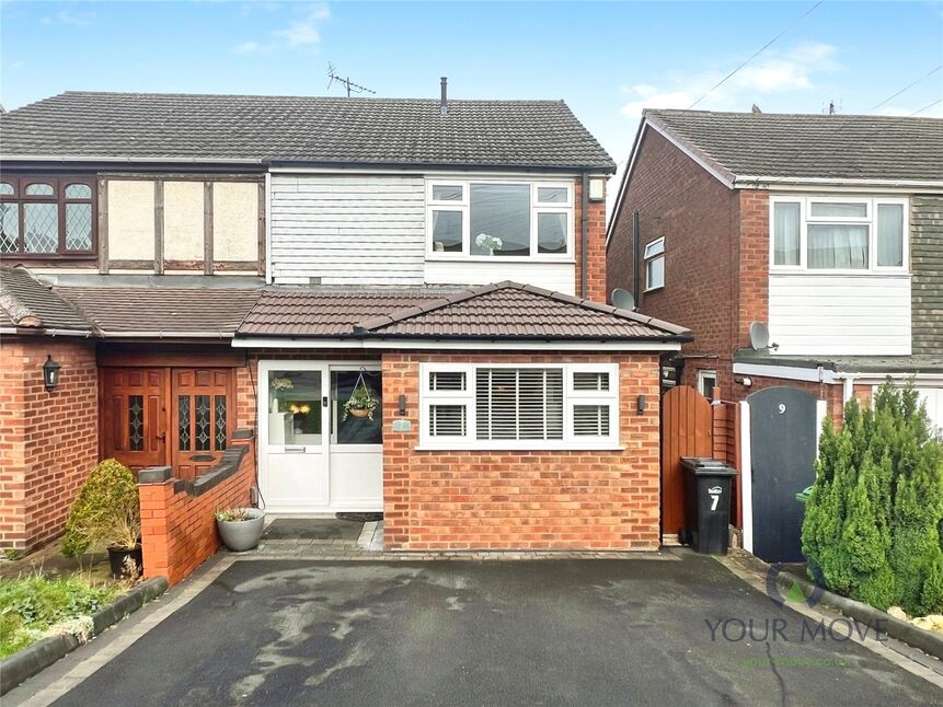 Main image of 3 bedroom Semi Detached House for sale, Rainham Close, Tipton, West Midlands, DY4