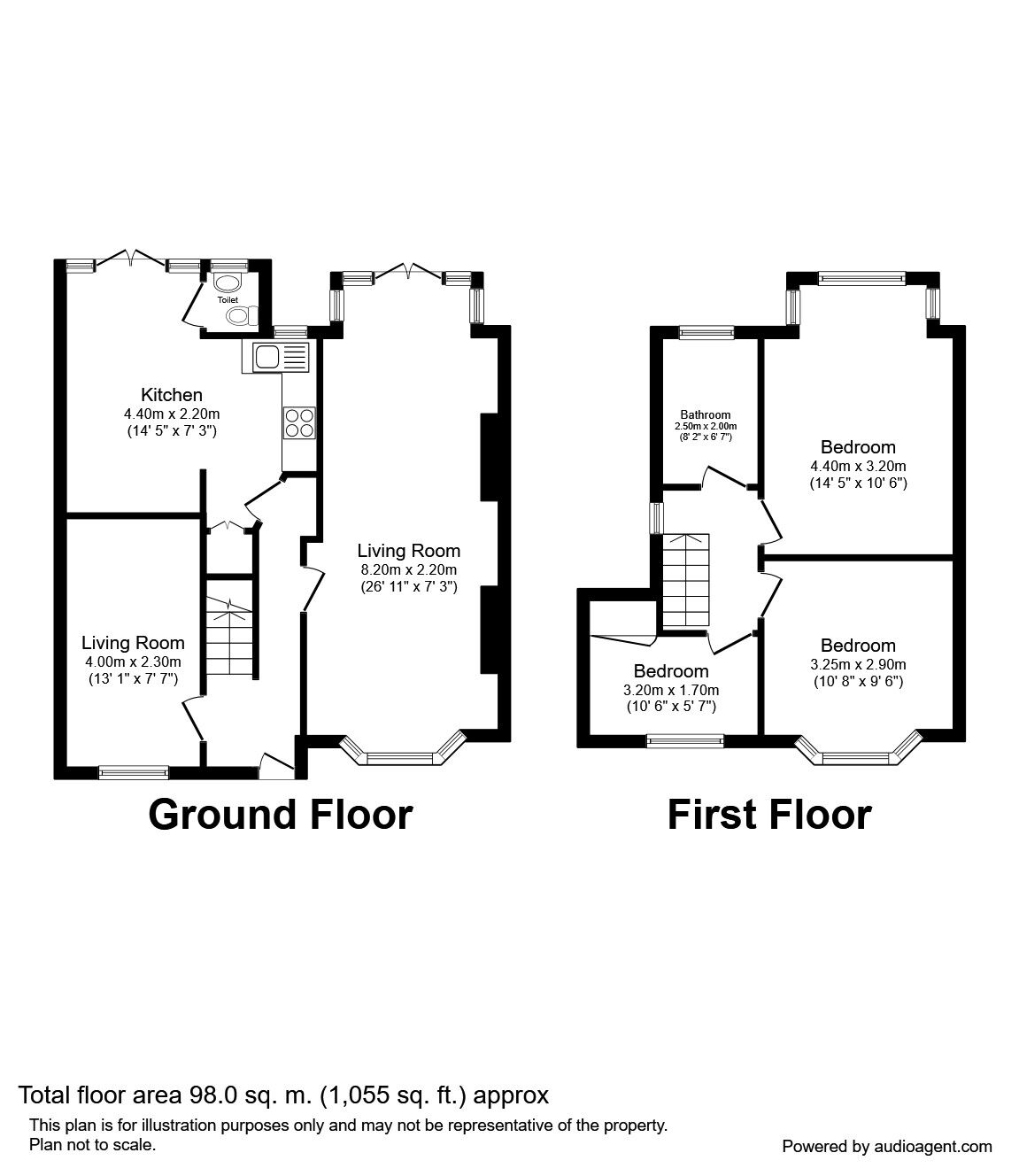 Floorplan of 3 bedroom Semi Detached House to rent, Conington Grove, Harborne, Birmingham, B17