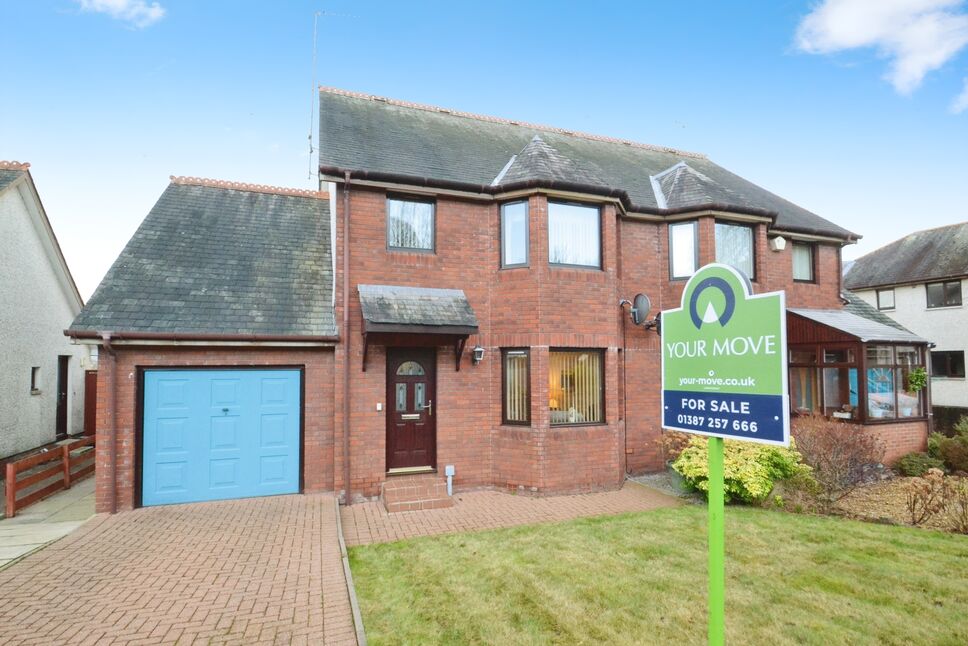 Main image of 3 bedroom Semi Detached House for sale, Corberry Mews, Dumfries, Dumfries and Galloway, DG2