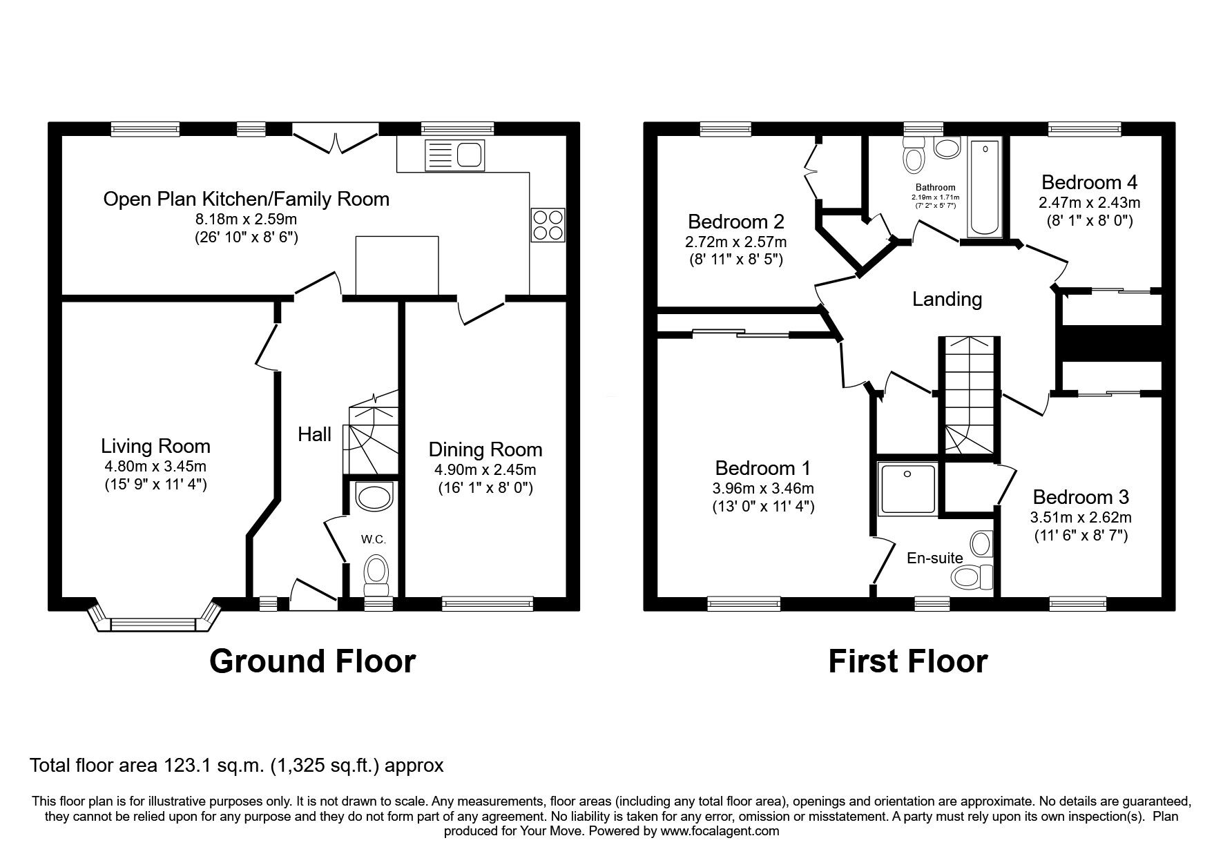 Floorplan of 4 bedroom Detached House for sale, St. Martin Crescent, Dundee, Angus, DD3