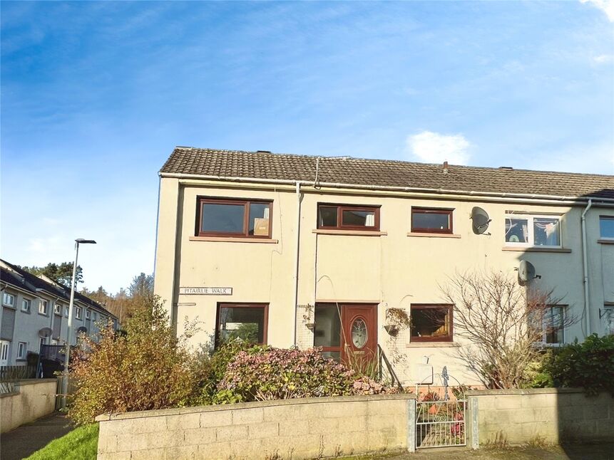 Main image of 2 bedroom End Terrace House for sale, Pitairlie Walk, Elgin, Moray, IV30