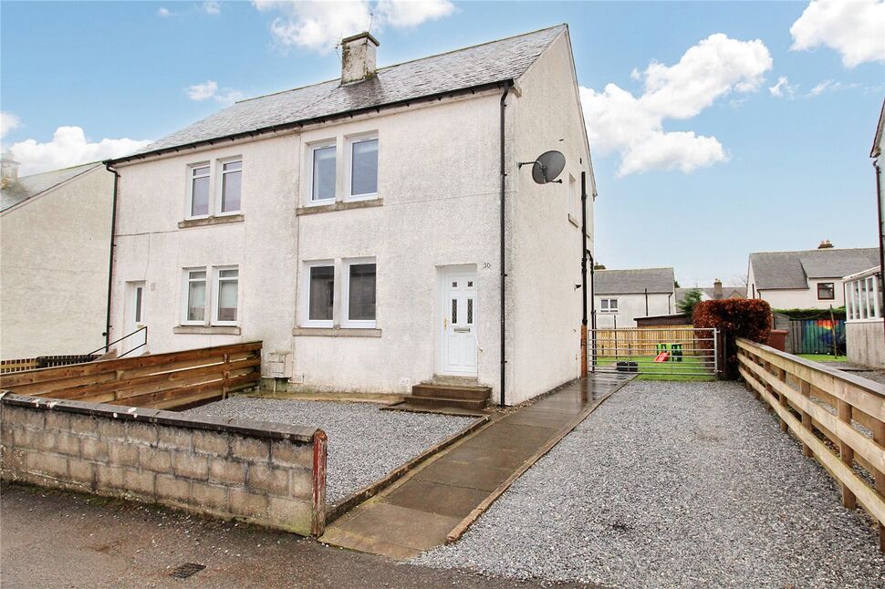 Main image of 2 bedroom Semi Detached House for sale, Fraser Place, Keith, Moray, AB55