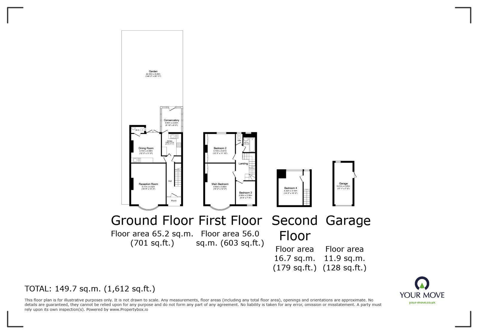 Floorplan of 4 bedroom Semi Detached House for sale, Dunvegan Road, London, SE9