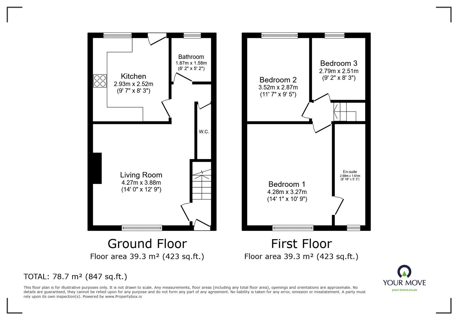 Floorplan of 3 bedroom Semi Detached House for sale, Westhorne Avenue, London, SE12