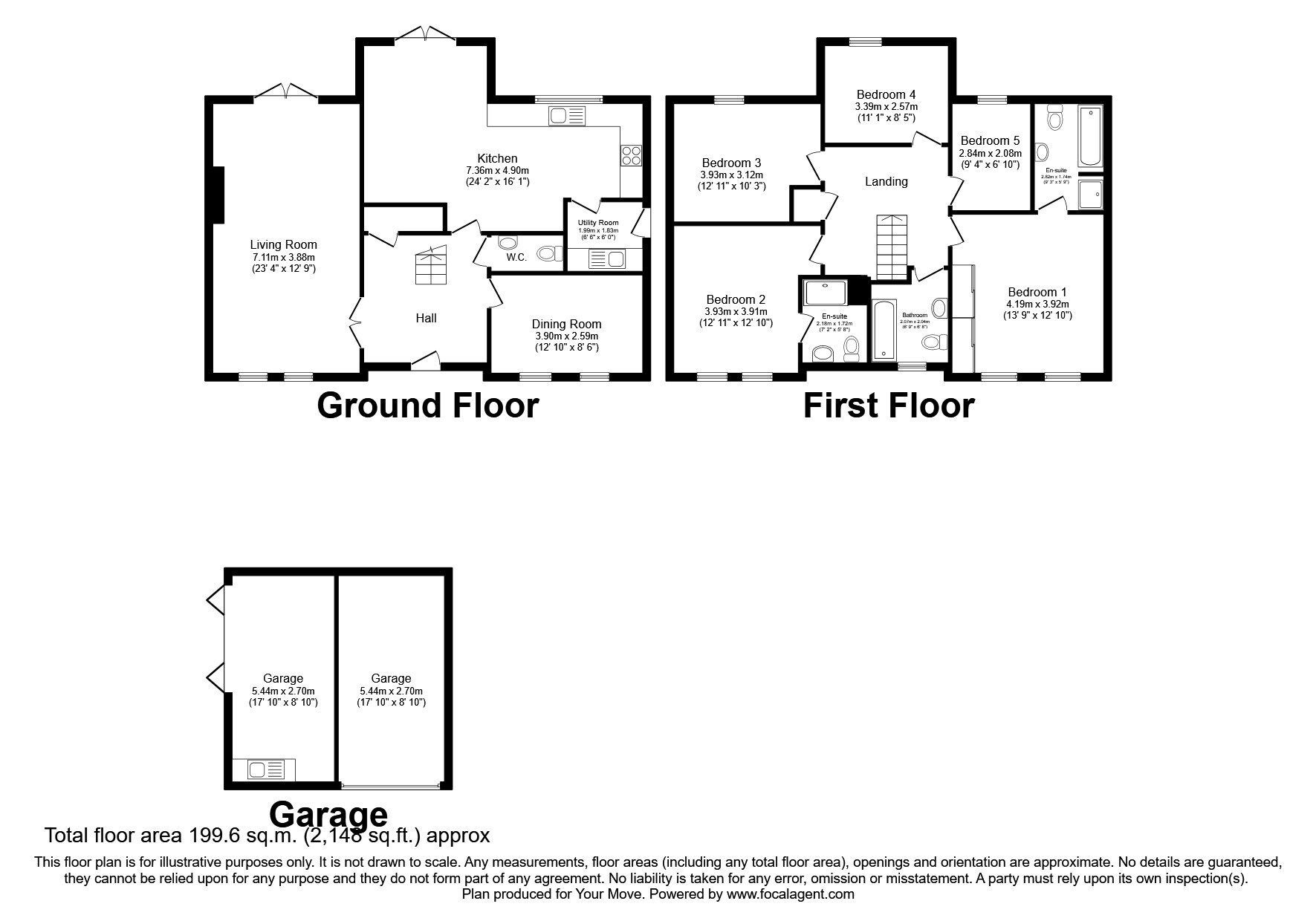 Floorplan of 5 bedroom Detached House for sale, Drysdale Avenue, Falkirk, Stirlingshire, FK2