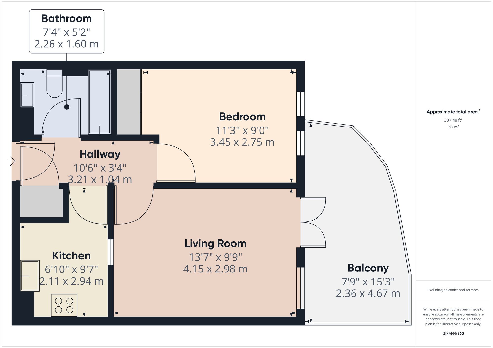 Floorplan of 1 bedroom  Flat to rent, High Street, London, E15