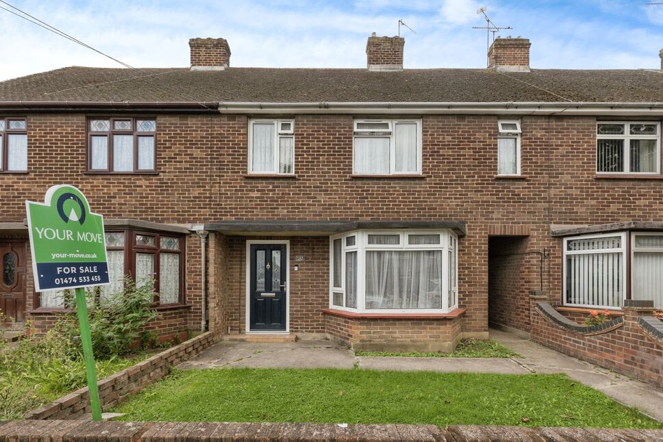 Main image of 3 bedroom Mid Terrace House for sale, Manor Road, Swanscombe, Kent, DA10