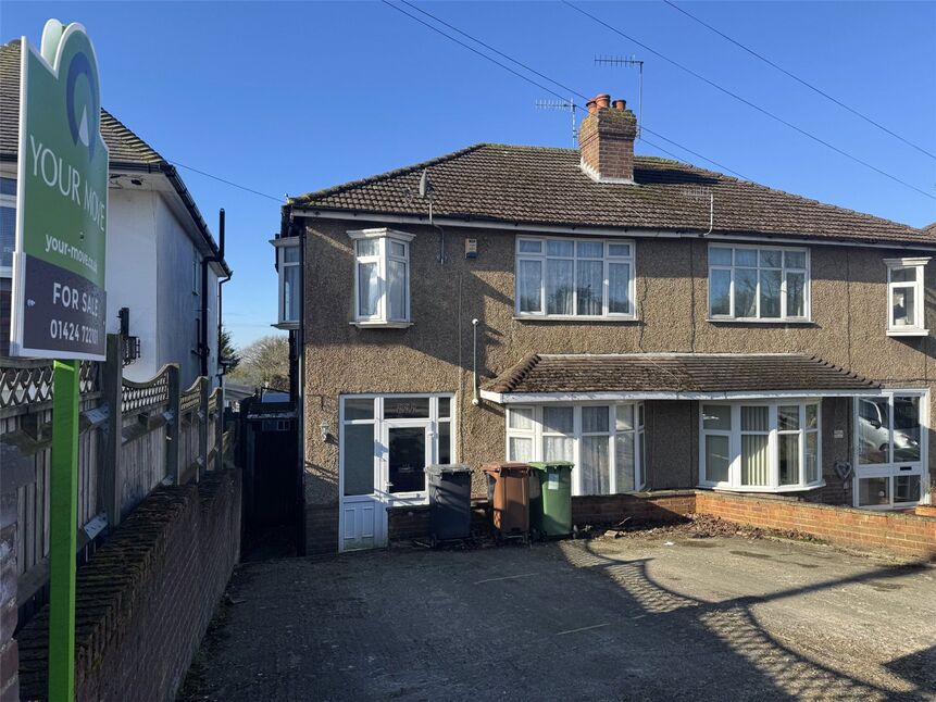 Main image of 3 bedroom Semi Detached House for sale, Sedlescombe Road North, St. Leonards-on-Sea, East Sussex, TN37