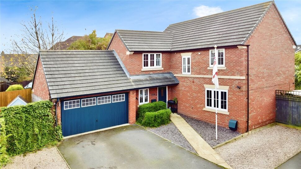 Main image of 4 bedroom Detached House for sale, Cardinal Drive, Burbage, Leicestershire, LE10