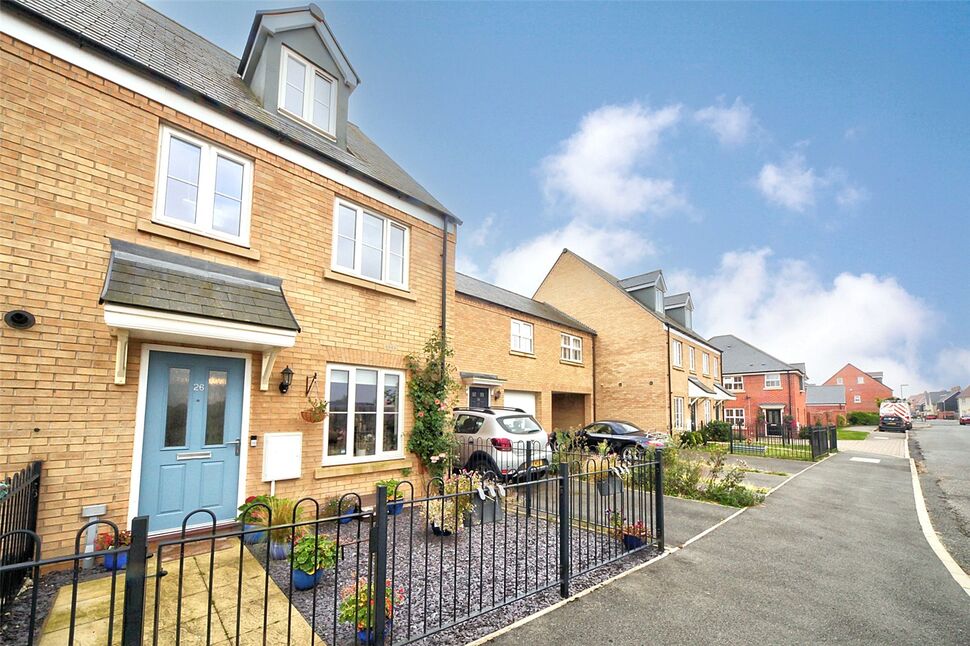 Main image of 3 bedroom End Terrace House for sale, Tate Drive, Biggleswade, Bedfordshire, SG18