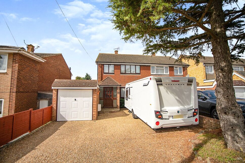 Main image of 3 bedroom Semi Detached House for sale, Rochester Crescent, Hoo, Kent, ME3