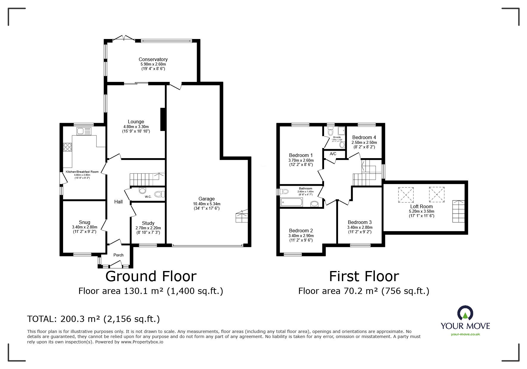 Floorplan of 4 bedroom Detached House for sale, Cardigan Close, High Halstow, Kent, ME3