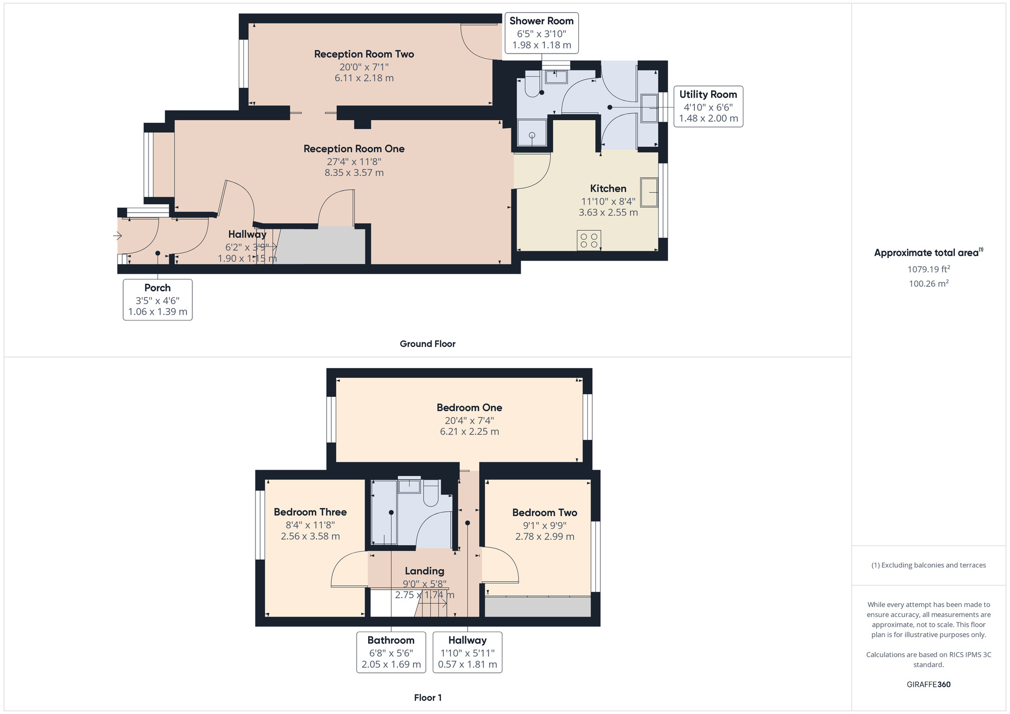 Floorplan of 3 bedroom Semi Detached House for sale, Juniper Way, Romford, RM3