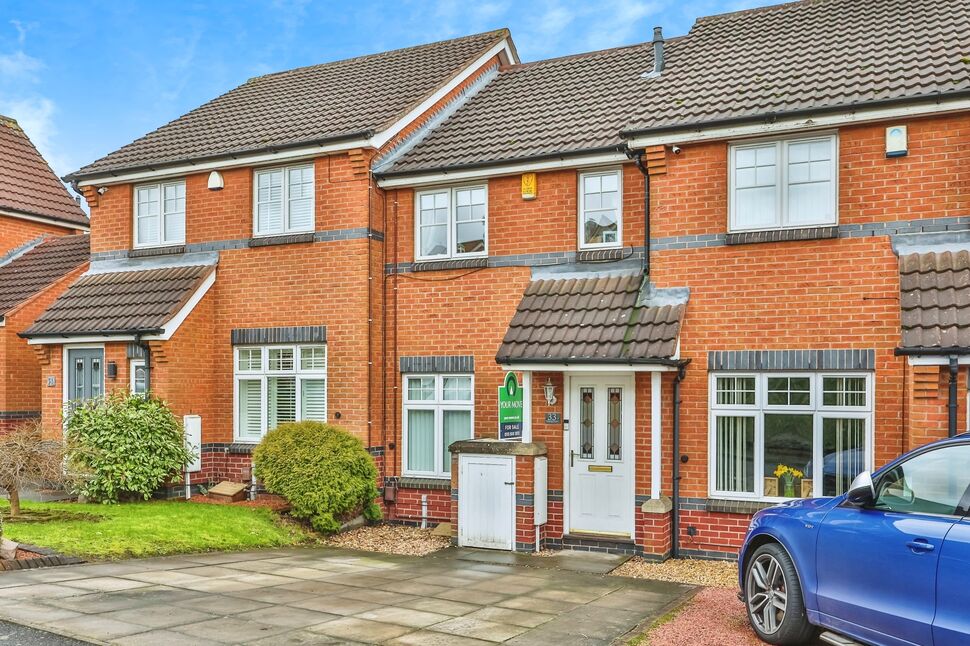 Main image of 2 bedroom Mid Terrace House for sale, Harrow Drive, Ilkeston, Derbyshire, DE7