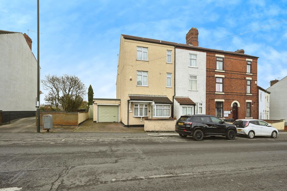 Main image of 3 bedroom End Terrace House for sale, Nottingham Road, Ilkeston, Derbyshire, DE7