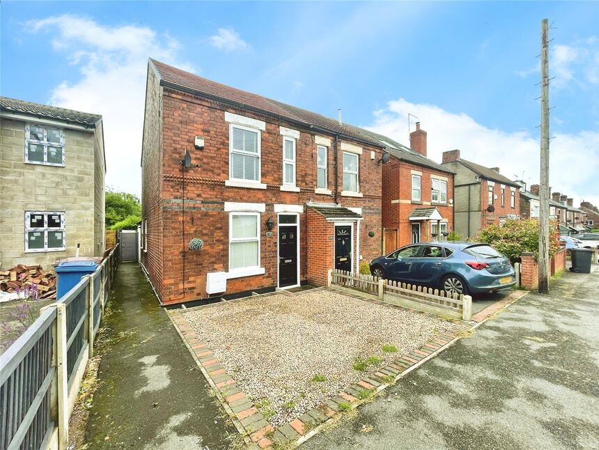 Main image of 2 bedroom Semi Detached House for sale, Belper Road, Stanley Common, Derbyshire, DE7