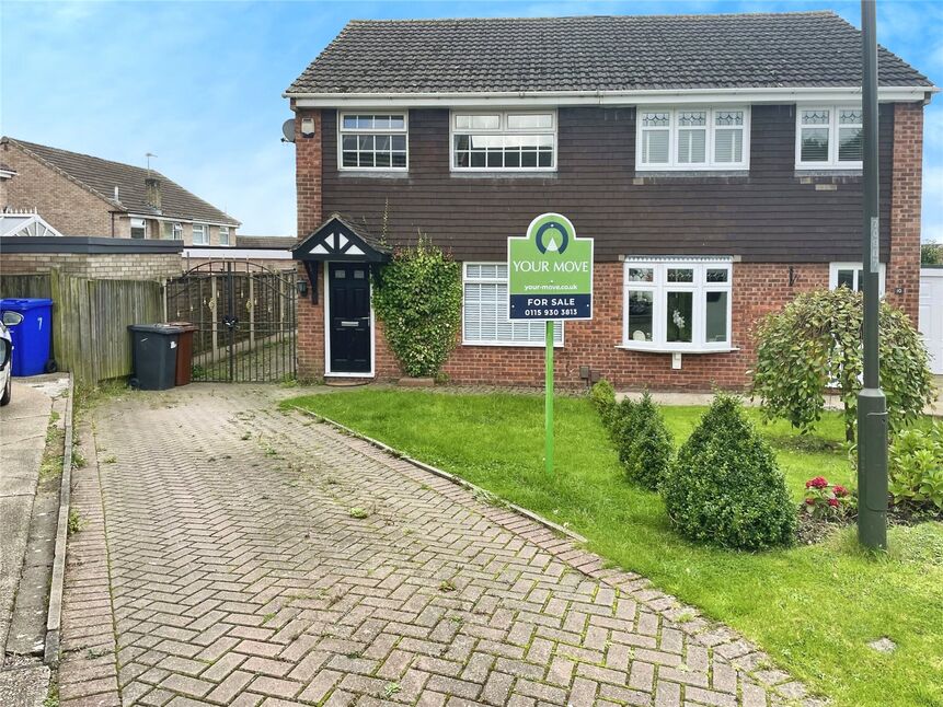 Main image of 3 bedroom Semi Detached House for sale, Shepton Close, Ilkeston, Derbyshire, DE7