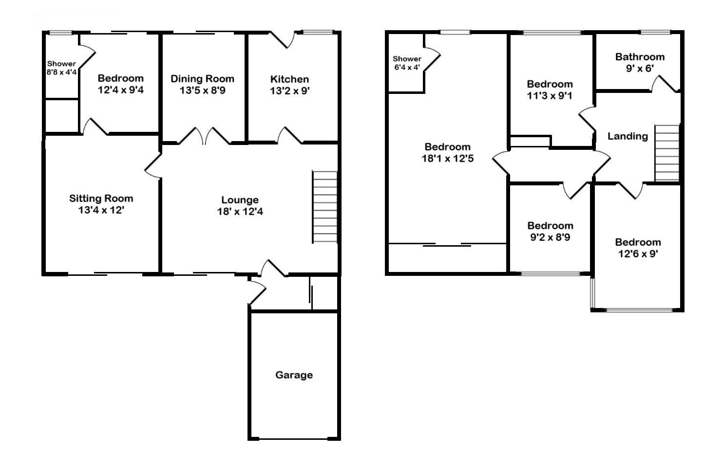 Floorplan of 5 bedroom End Terrace House for sale, Friarsfield Road, Lanark, South Lanarkshire, ML11