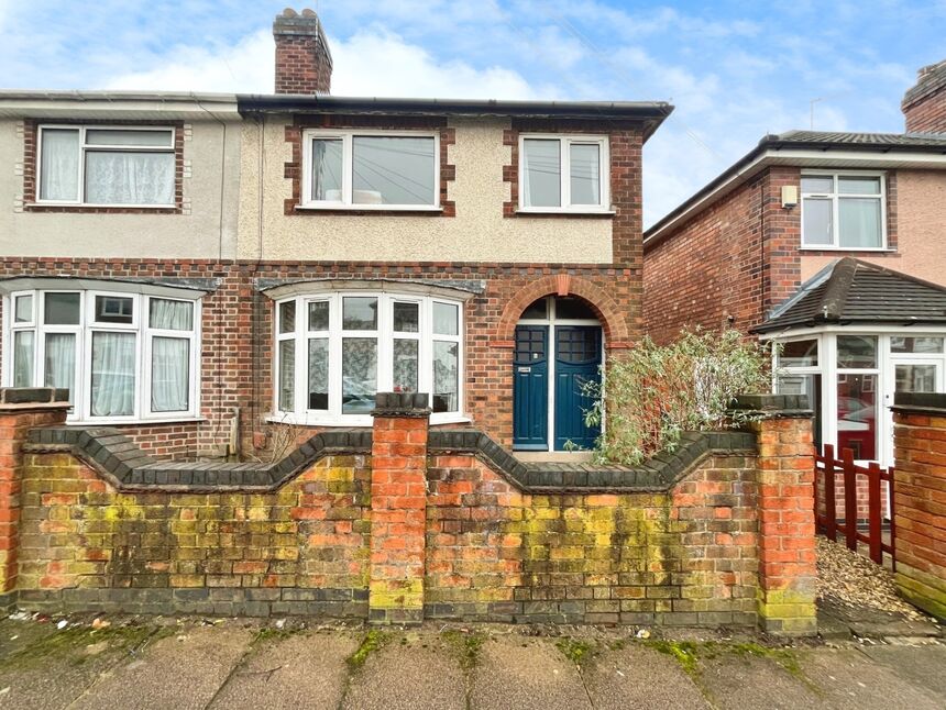 Main image of 3 bedroom Semi Detached House for sale, Greenhill Road, Clarendon Park, Leicester, Leicestershire, LE2