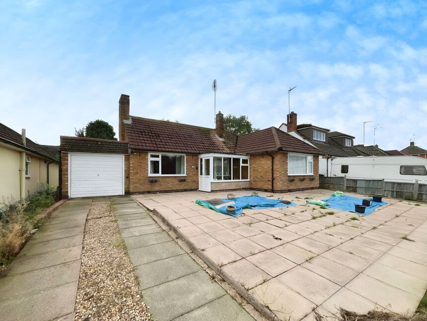 Main image of 2 bedroom Detached Bungalow for sale, Sedgebrook Road, Leicester, Leicestershire, LE5