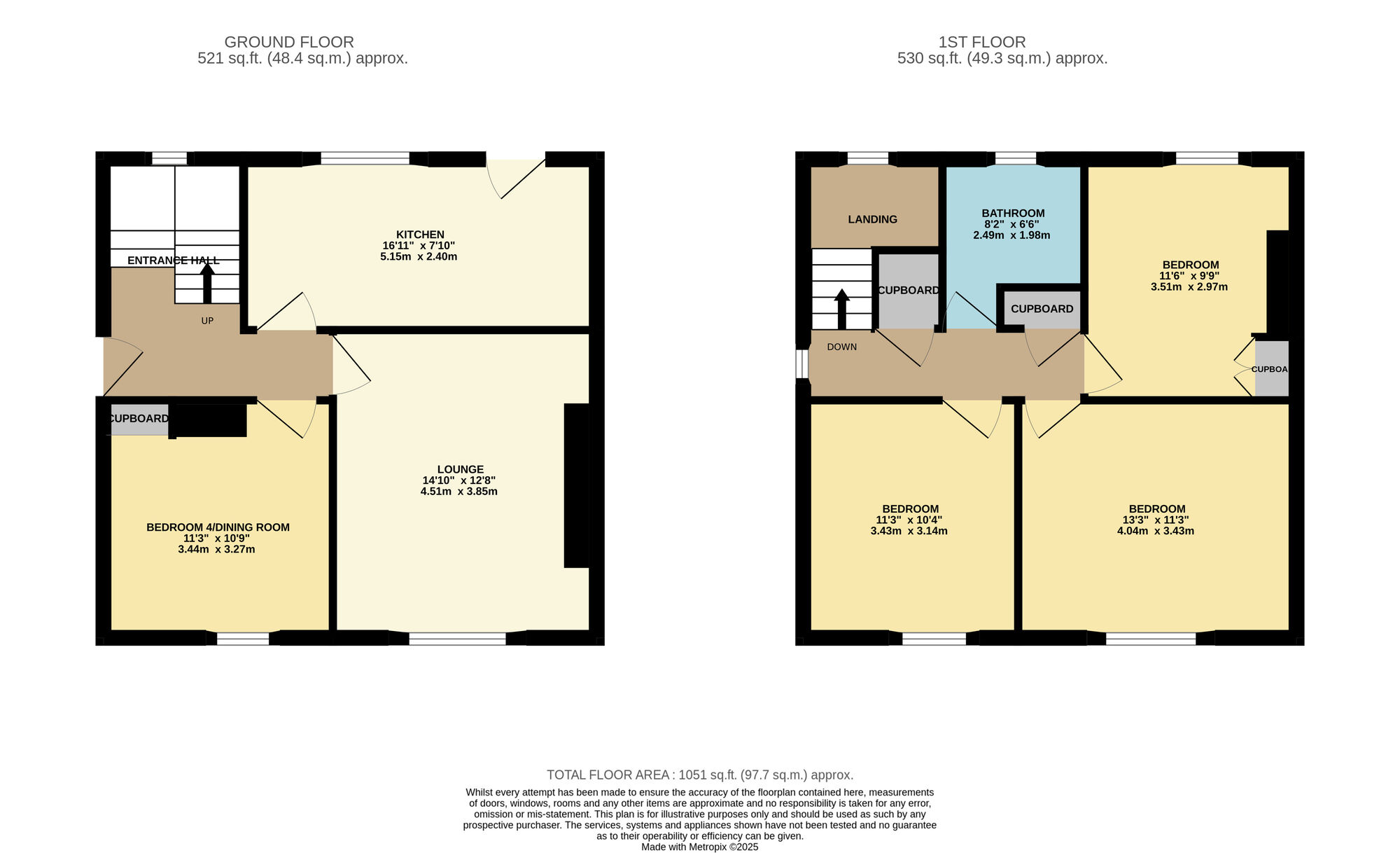 Floorplan of 4 bedroom Semi Detached House for sale, Falcon Road, Buckhaven, Leven, KY8