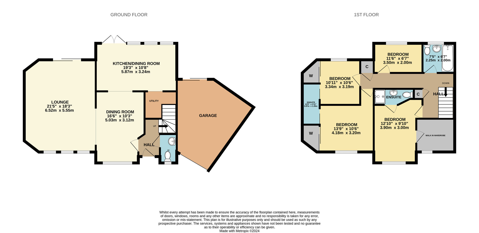 Floorplan of 4 bedroom Detached House for sale, Gardner Crescent, Leven, Fife, KY8