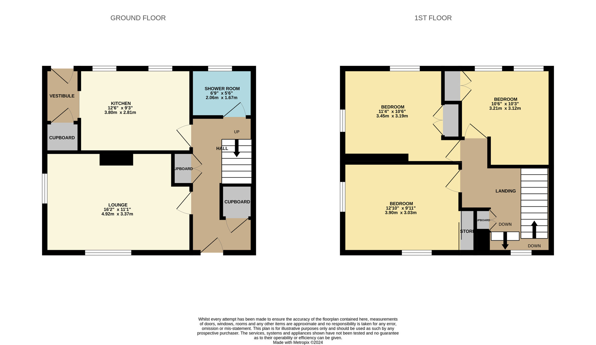 Floorplan of 3 bedroom End Terrace House for sale, Lilac Bank, Methil, Fife, KY8