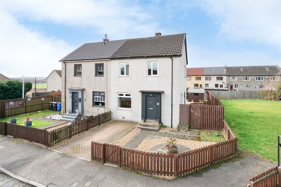 Main image of 2 bedroom Semi Detached House for sale, Castle Crescent, Kennoway, Fife, KY8