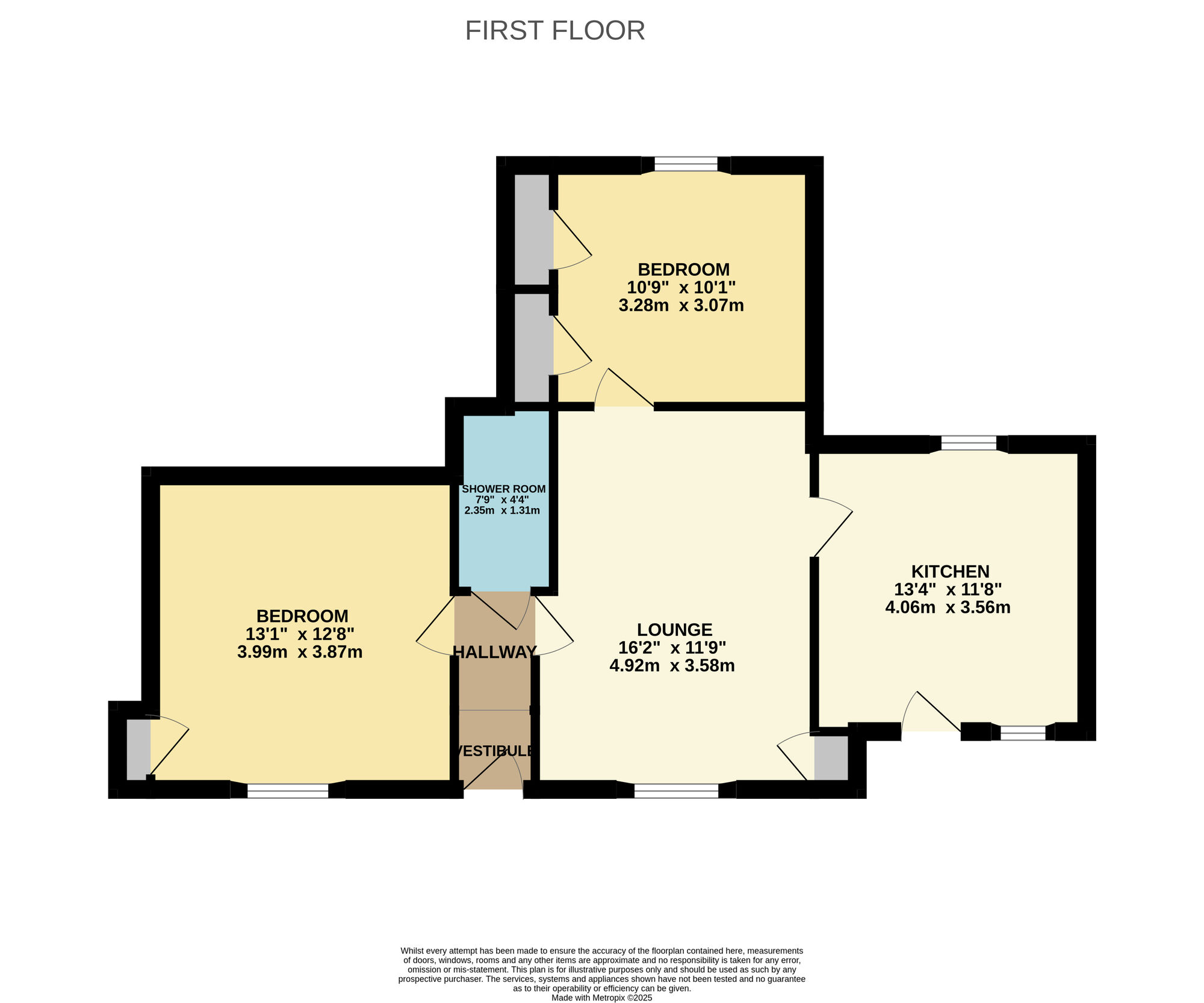 Floorplan of 2 bedroom  Flat for sale, Forth Street, Methil, Fife, KY8