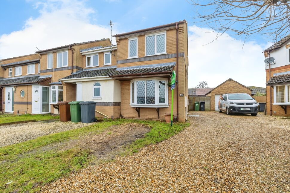 Main image of 2 bedroom End Terrace House for sale, Ridgewell Close, Lincoln, Lincolnshire, LN6