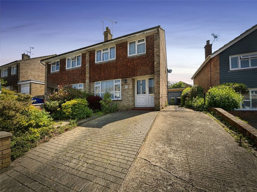 Main image of 3 bedroom Semi Detached House for sale, Birling Avenue, Bearsted, Kent, ME14