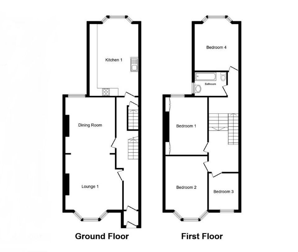 Floorplan of 4 bedroom  Flat to rent, Salisbury Road, Plymouth, PL4