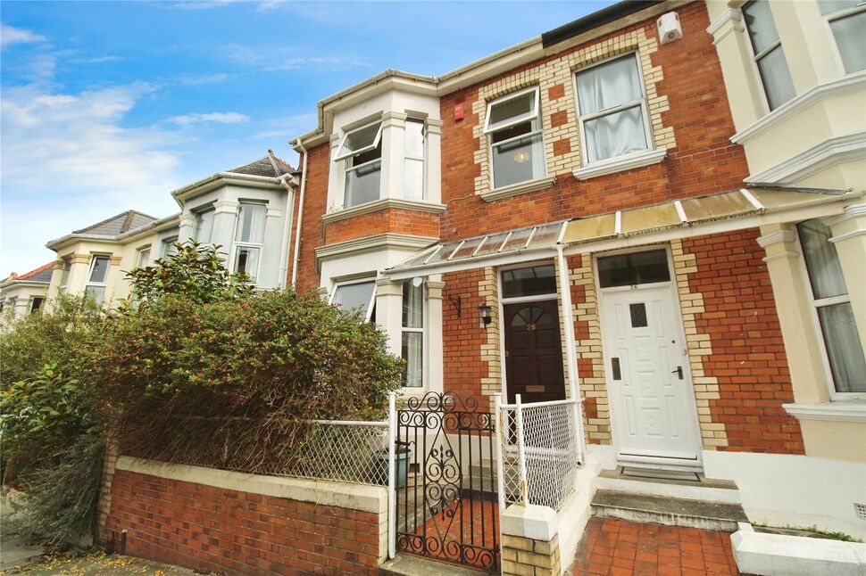 Main image of 3 bedroom Mid Terrace House for sale, Welbeck Avenue, Plymouth, Devon, PL4