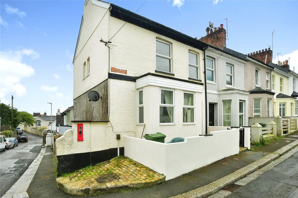 Main image of 2 bedroom End Terrace Flat for sale, Priory Road, Plymouth, PL3