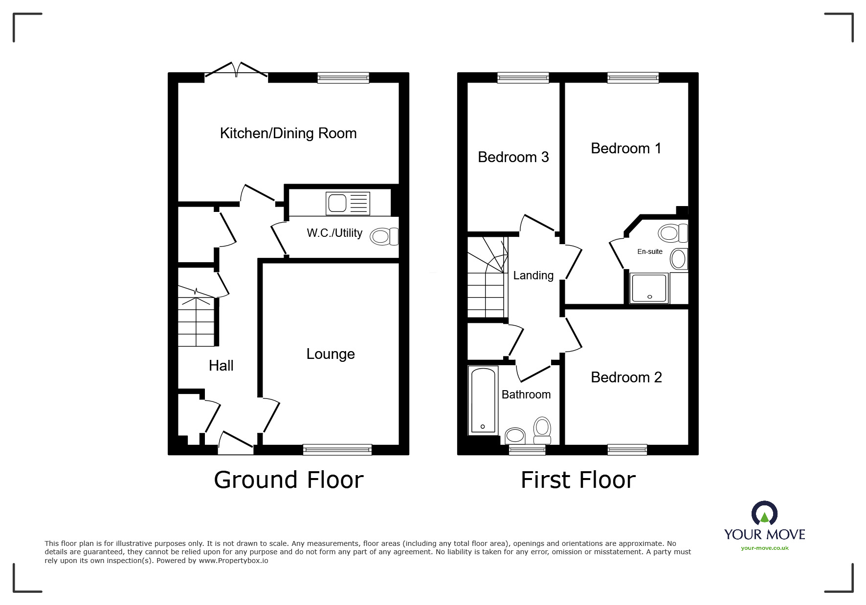 Floorplan of 3 bedroom Semi Detached House for sale, Slade Green Road, Erith, DA8