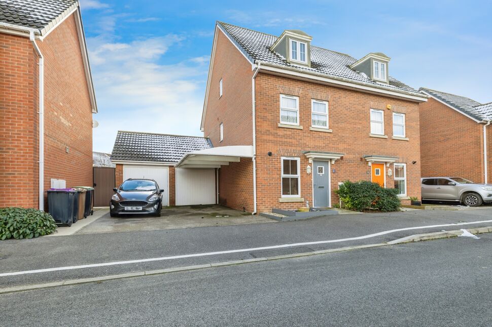 Main image of 3 bedroom Semi Detached House for sale, Taurus Avenue, North Hykeham, Lincolnshire, LN6