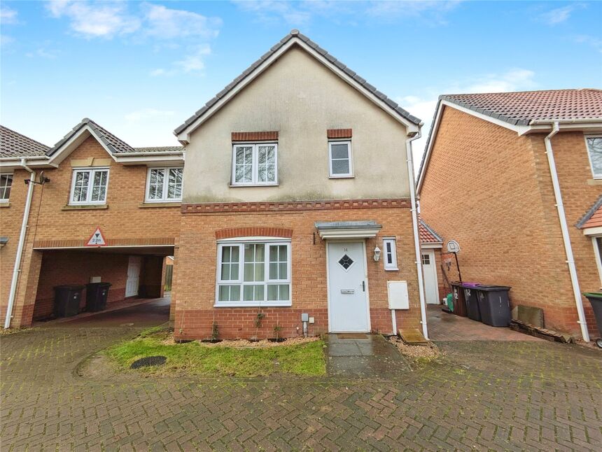 Main image of 3 bedroom Semi Detached House for sale, Remus Court, North Hykeham, Lincolnshire, LN6