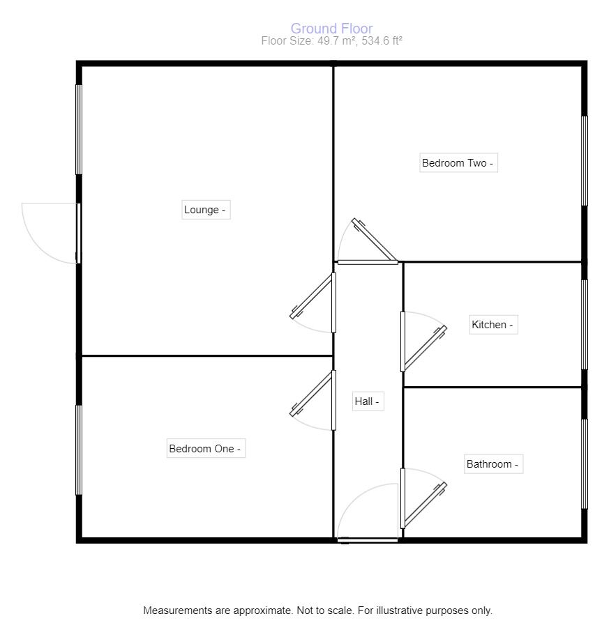 Floorplan of 2 bedroom  Flat to rent, Coppice Road, Arnold, Nottingham, NG5