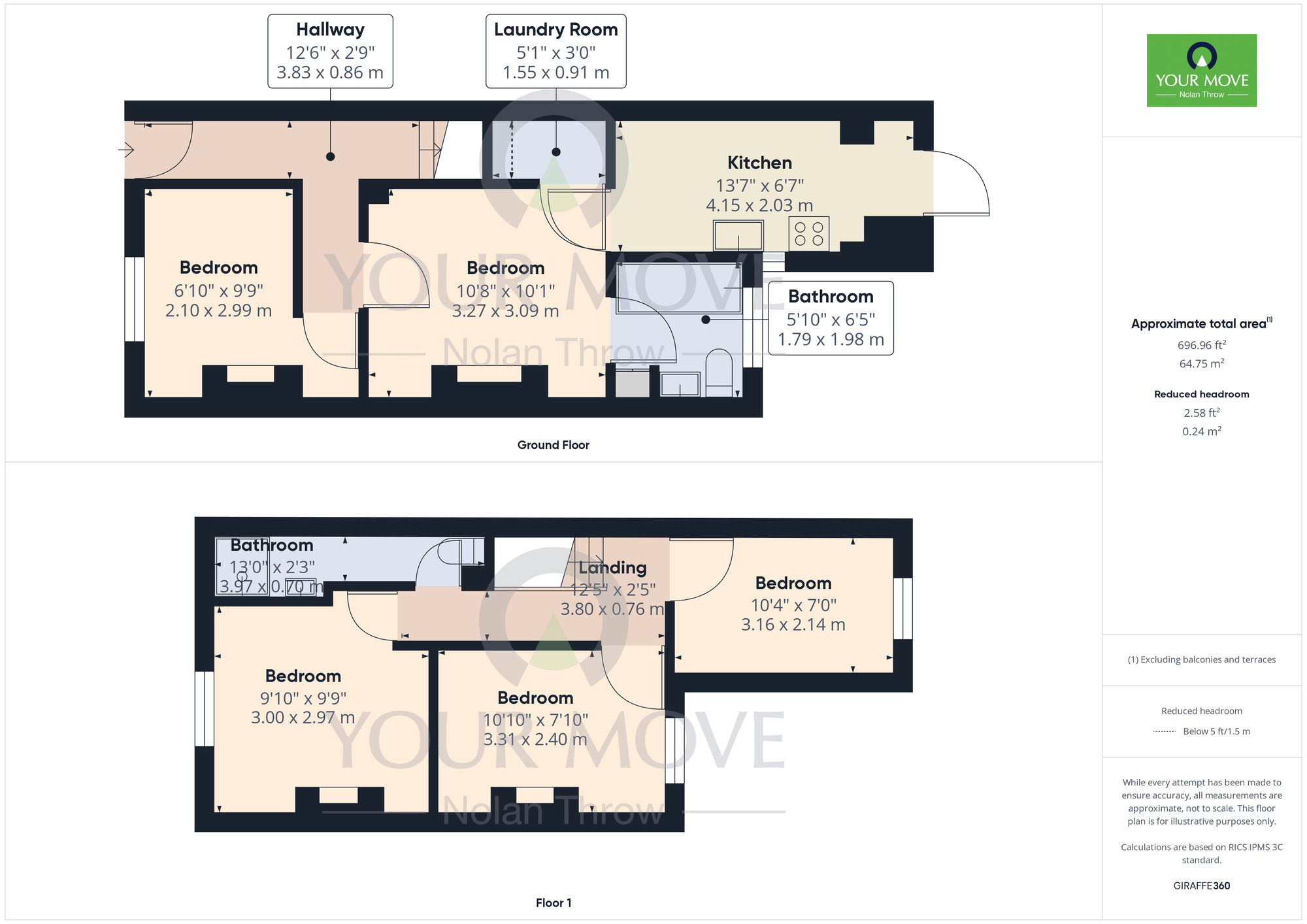 Floorplan of 4 bedroom  House to rent, Sharman Road, Northampton, NN5