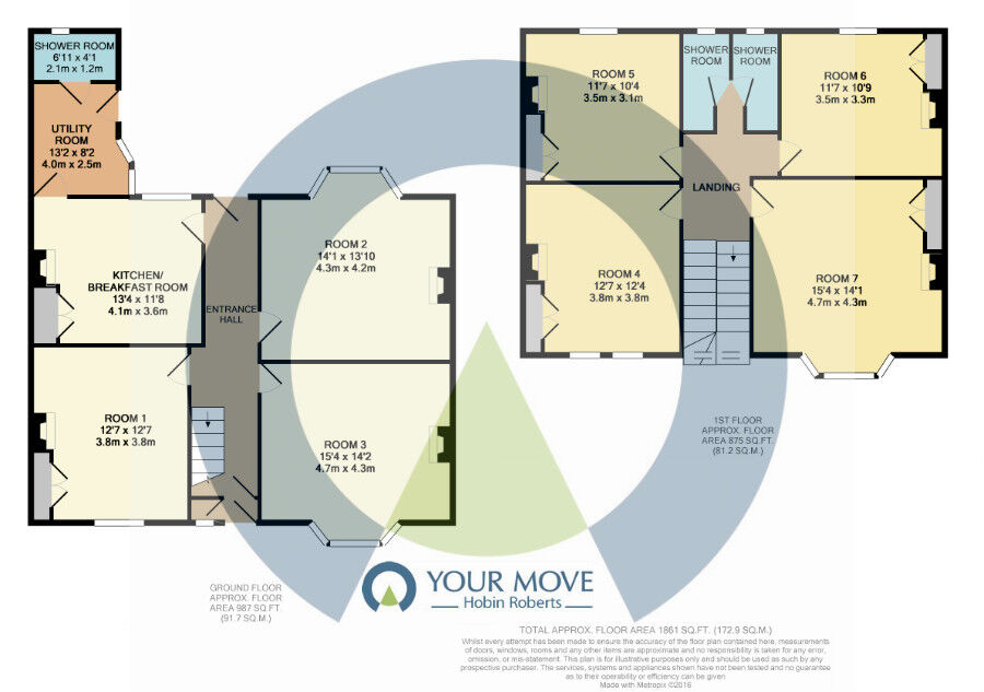 Floorplan of 1 bedroom  Room to rent, Abington Avenue, Northampton, NN1