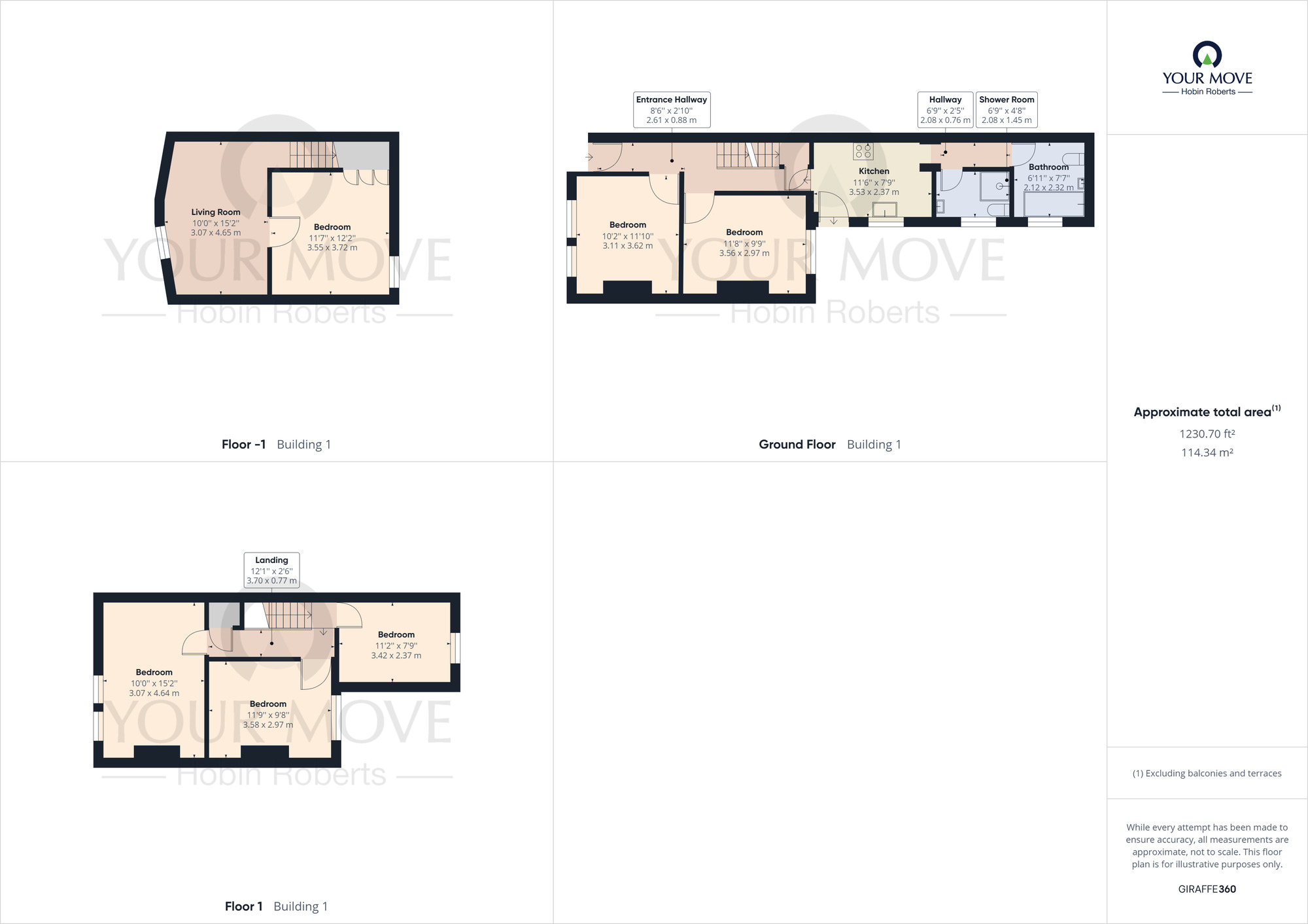 Floorplan of 1 bedroom  Room to rent, Derby Road, Northampton, NN1