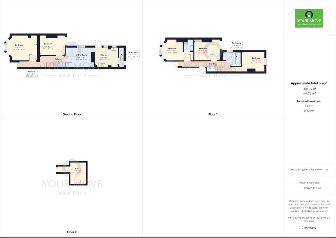 Floorplan of 1 bedroom  Room to rent, London Road, Northampton, NN4