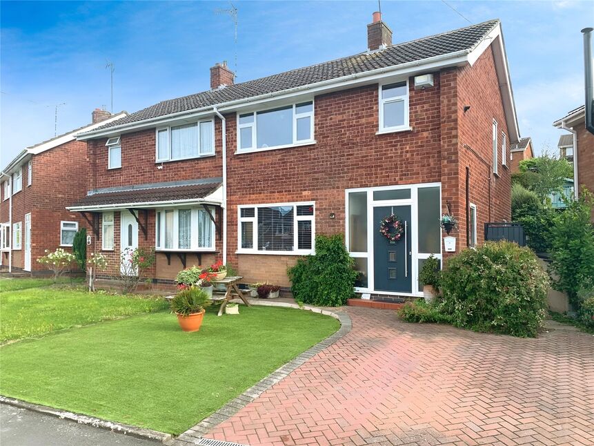 Main image of 3 bedroom Semi Detached House for sale, Hillside, Nuneaton, Warwickshire, CV10