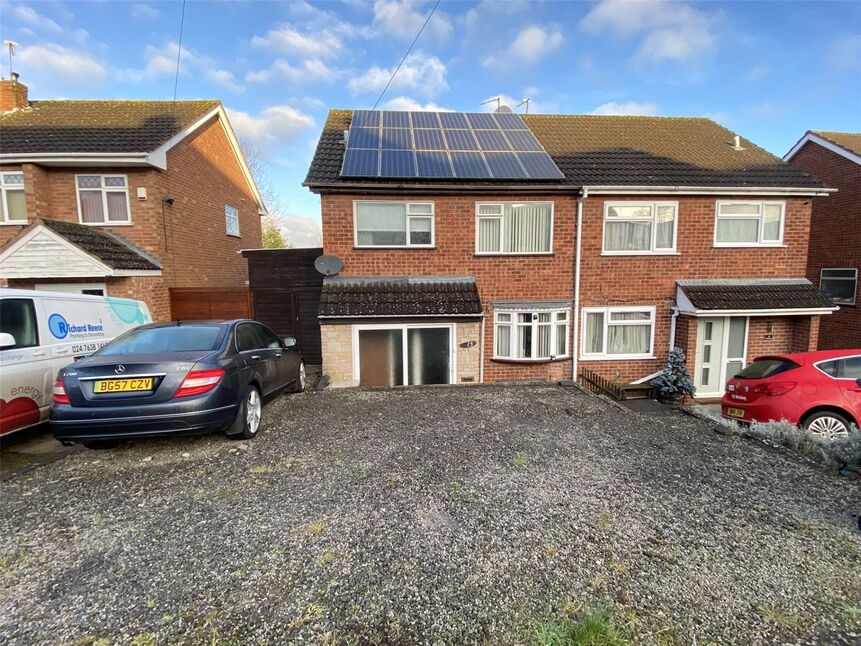 Main image of 3 bedroom Semi Detached House for sale, Tower View Crescent, Nuneaton, Warwickshire, CV10