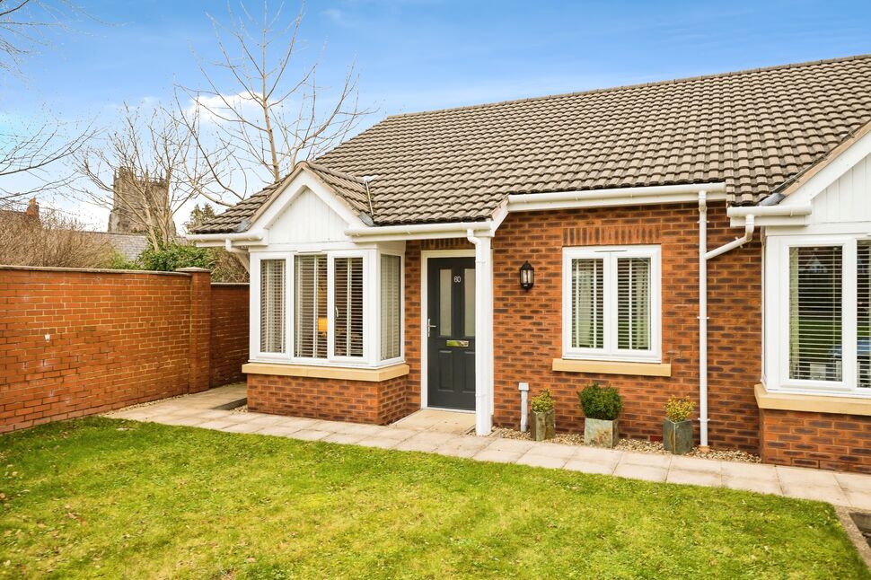 Main image of 2 bedroom End Terrace Bungalow for sale, Beresford Gardens, Oswestry, Shropshire, SY11