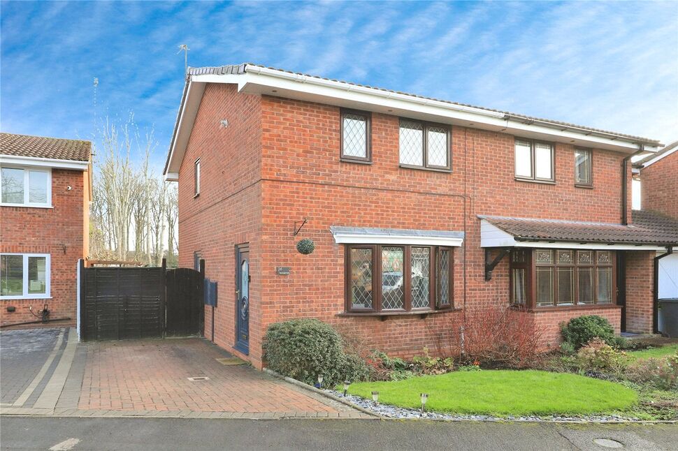 Main image of 2 bedroom Semi Detached House for sale, Gleneagles Road, Perton, Wolverhampton, WV6